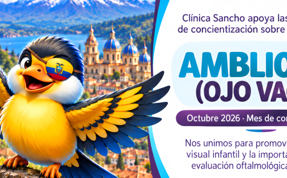 Octubre, mes de la ambliopía: Clínica Sancho se une a esta iniciativa latinoamericana